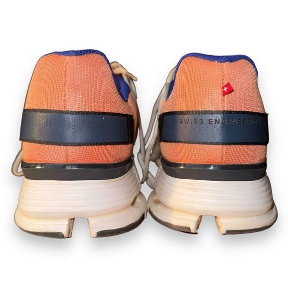 On Cloud Running Orange Cloudnova Running Shoes Size 11 - Picture 6 of 14